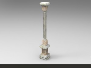 old column 2 3D Model
