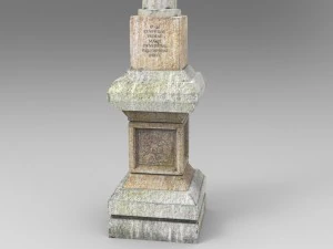 ancienne colonne 2 Modèle 3D