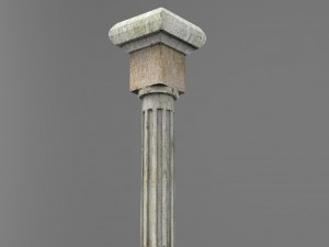 old column 2 3D Model