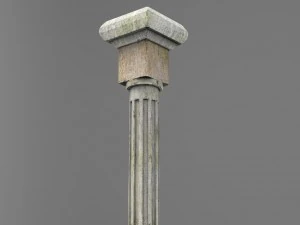 ancienne colonne 2 Modèle 3D