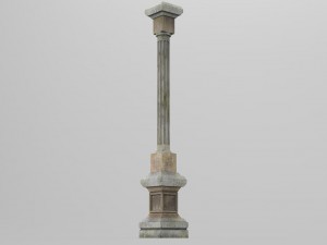 old column 2 3D Model