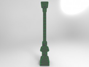 old column 2 3D Model