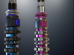 cloud x-1 vaporizer concept 3D Model