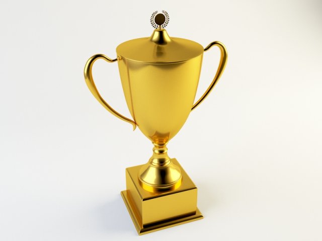 trophy 3D 模型 .c4d .max .obj .3ds .fbx .stl .blend