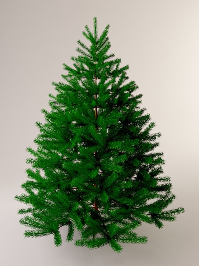 christmas tree Model 3D .c4d .max .obj .3ds .fbx .stl .blend 