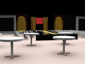 ramp walk stage 3D Model