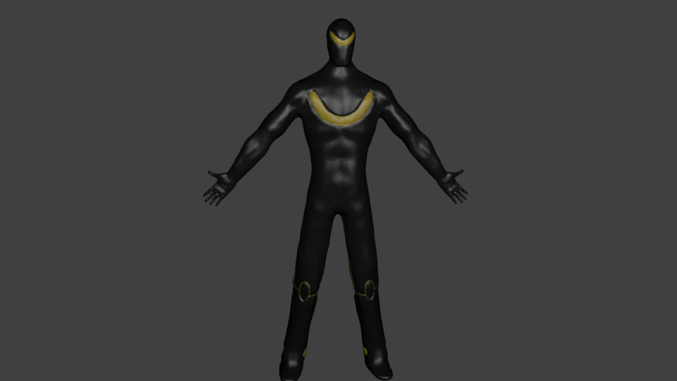 robo suit 3D Model .c4d .max .obj .3ds .fbx .stl .blend 