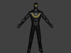 robo suit 3D 模型
