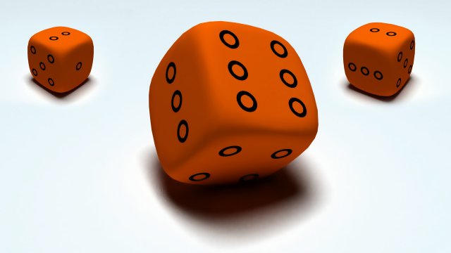 orange game cub 3D Model .c4d .max .obj .3ds .fbx .stl .blend 