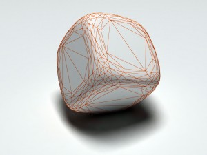 orange game cub 3D Model