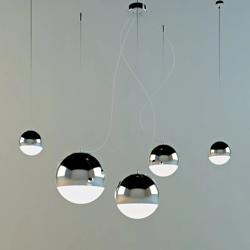 padana lampadari 3D Model .c4d .max .obj .3ds .fbx .stl .blend 