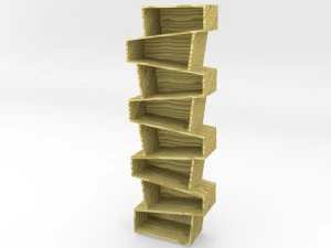 book shelf 3D Model