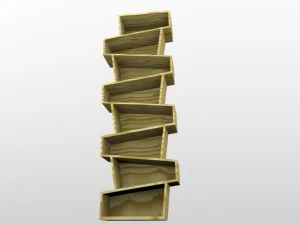 book shelf 3D Model