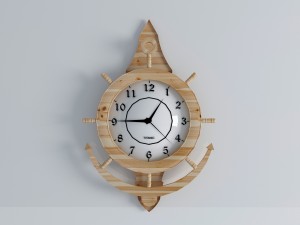 titanic clock 3D Model