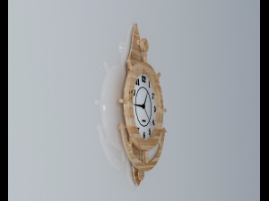 titanic clock 3D Model