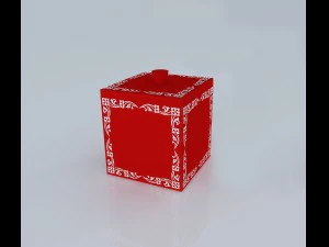 moroccan box 3D Model