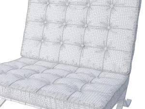 barcelona chair 3D Model