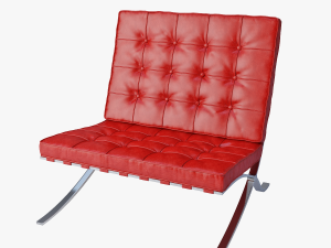 barcelona chair 3D Модель
