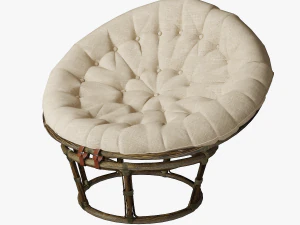 帕帕桑椅 3D 模型