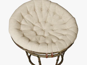 papasan chair 3D Model