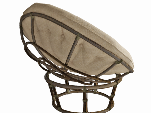papasan chair Modelo 3D