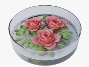 floral decor Modelo 3D