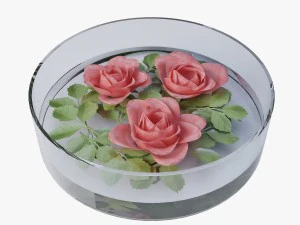 floral decor 3D Model
