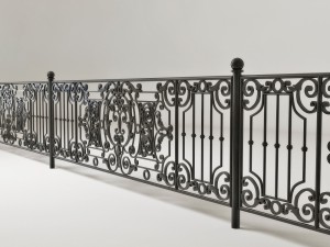 forged fence Modelo 3D