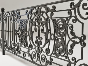 forged fence Modelo 3D