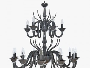 żyrandol leucos belzebu Model 3D