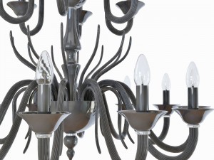 chandelier leucos belzebu Modelo 3D