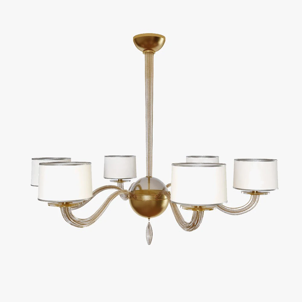 chandelier baker bbs08 3D Model .c4d .max .obj .3ds .fbx .stl .blend 