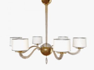 chandelier baker bbs08 3D Model