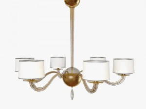 샹들리에 베이커 bbs08 3D 모델