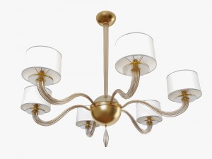chandelier baker bbs08 3D 모델