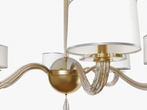 chandelier baker bbs08 3D Model