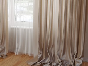 curtain 01 3D Model