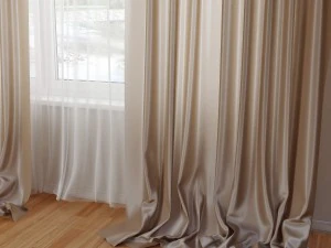 curtain 01 3D Model
