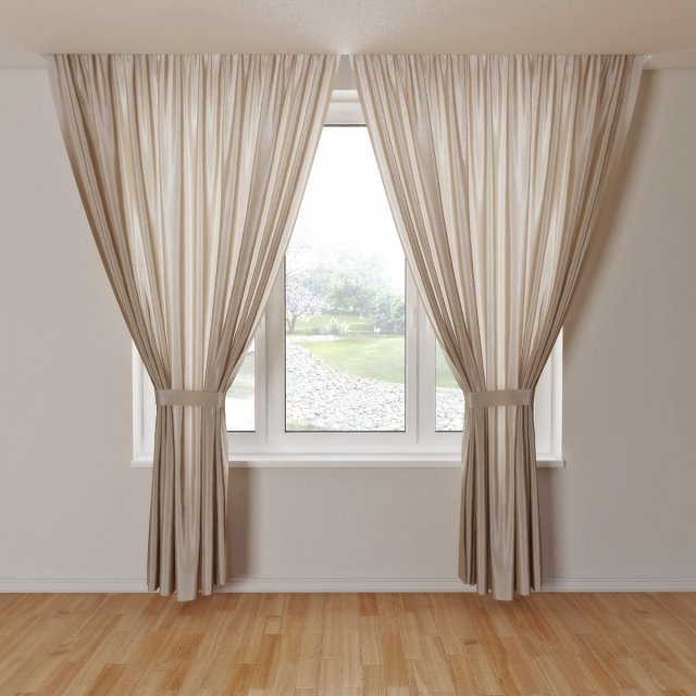 curtain 03 3D Модель .c4d .max .obj .3ds .fbx .stl .blend 
