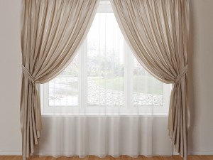 curtain 04 Model 3D