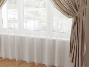curtain 04 3D Model