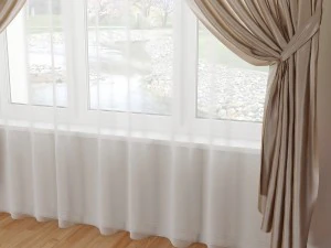 curtain 04 3D Model
