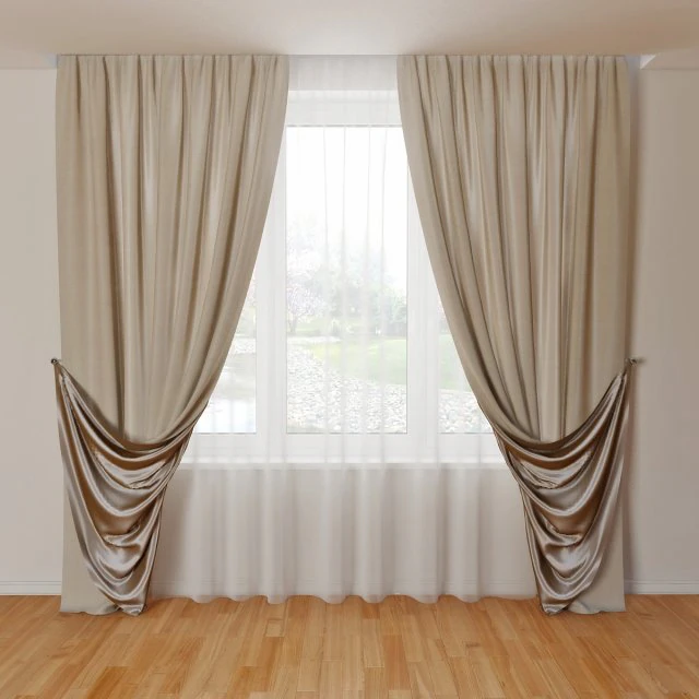 窗帘05 3D 模型 .c4d .max .obj .3ds .fbx .stl .blend