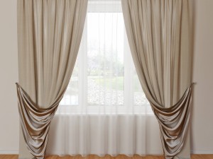curtain 05 Model 3D
