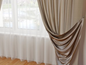 curtain 05 3D मॉडल