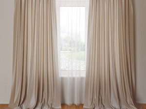 curtain 06 Model 3D