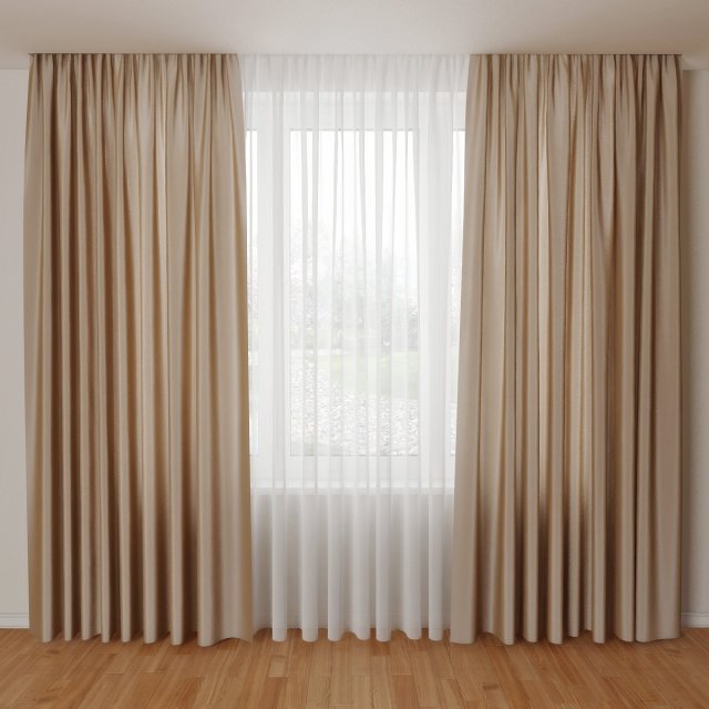 curtain 07 Modello 3D .c4d .max .obj .3ds .fbx .stl .blend 