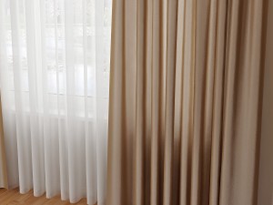 curtain 07 Modello 3D