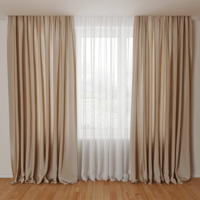curtain 08 Modèle 3D .c4d .max .obj .3ds .fbx .stl .blend 