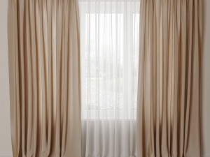 curtain 08 3D Модель